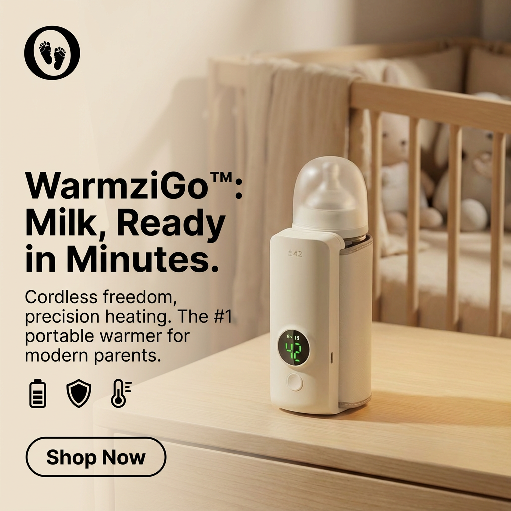Meet WarmziGo™ - The #1 Portable Baby Bottle Warmer