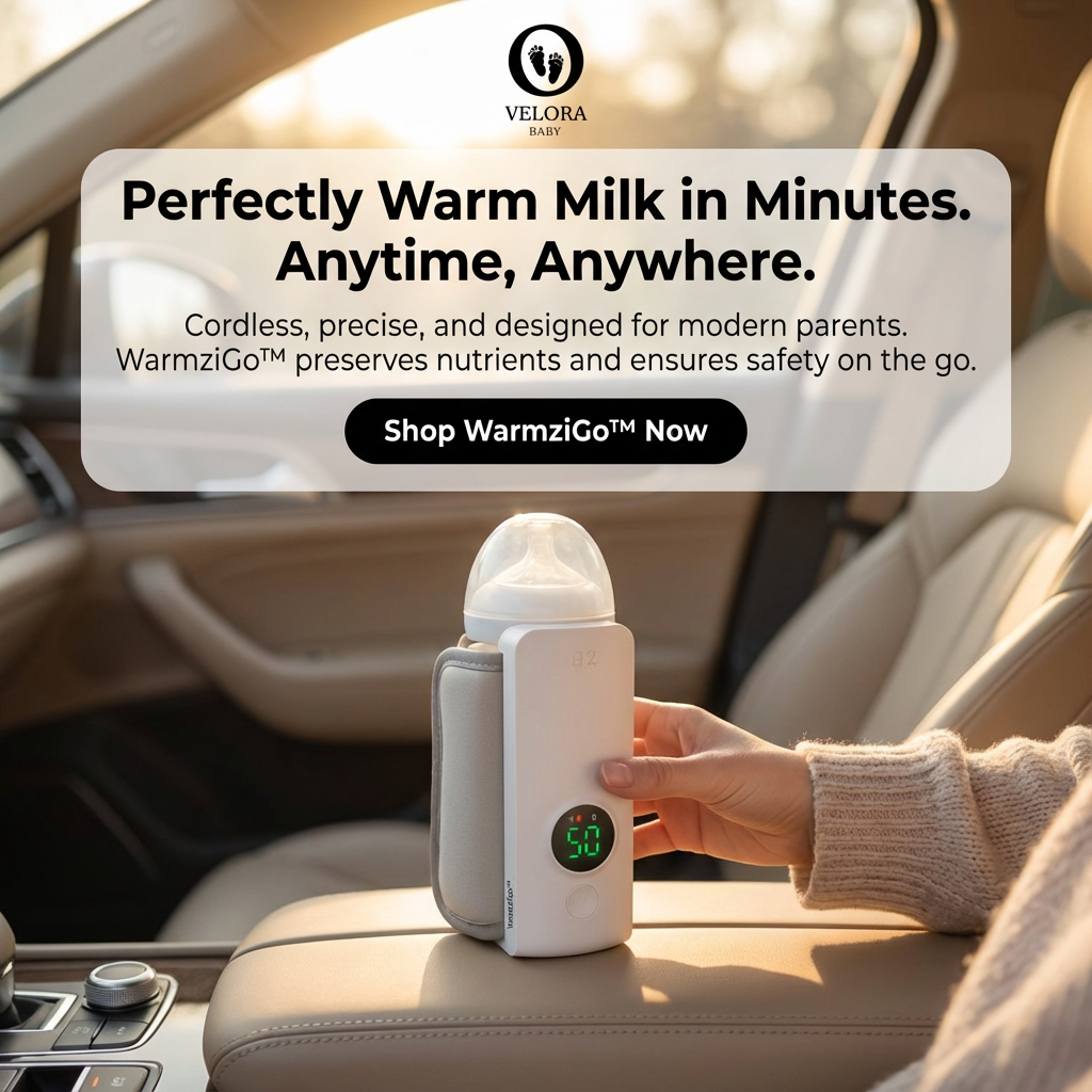Meet WarmziGo™ - The #1 Portable Baby Bottle Warmer