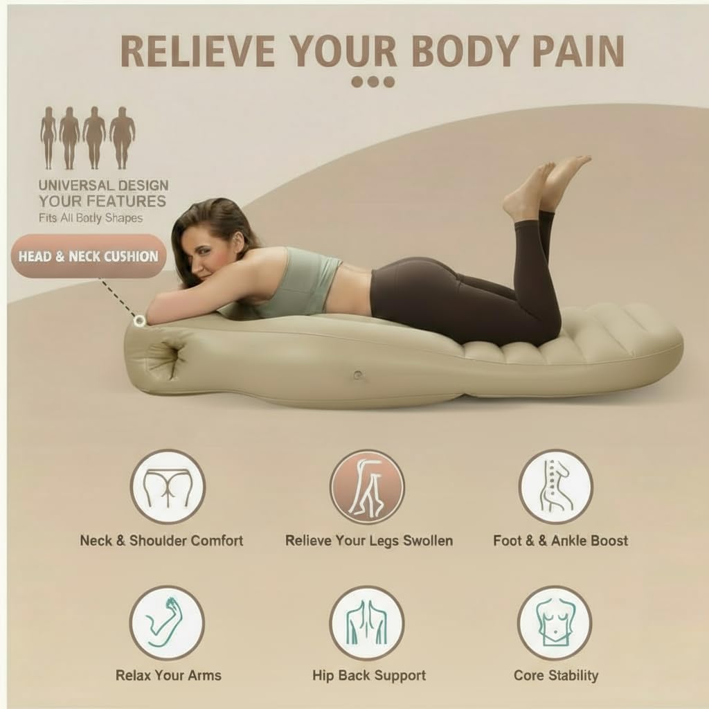 Comfort Pro Inflatable Belly Pillow