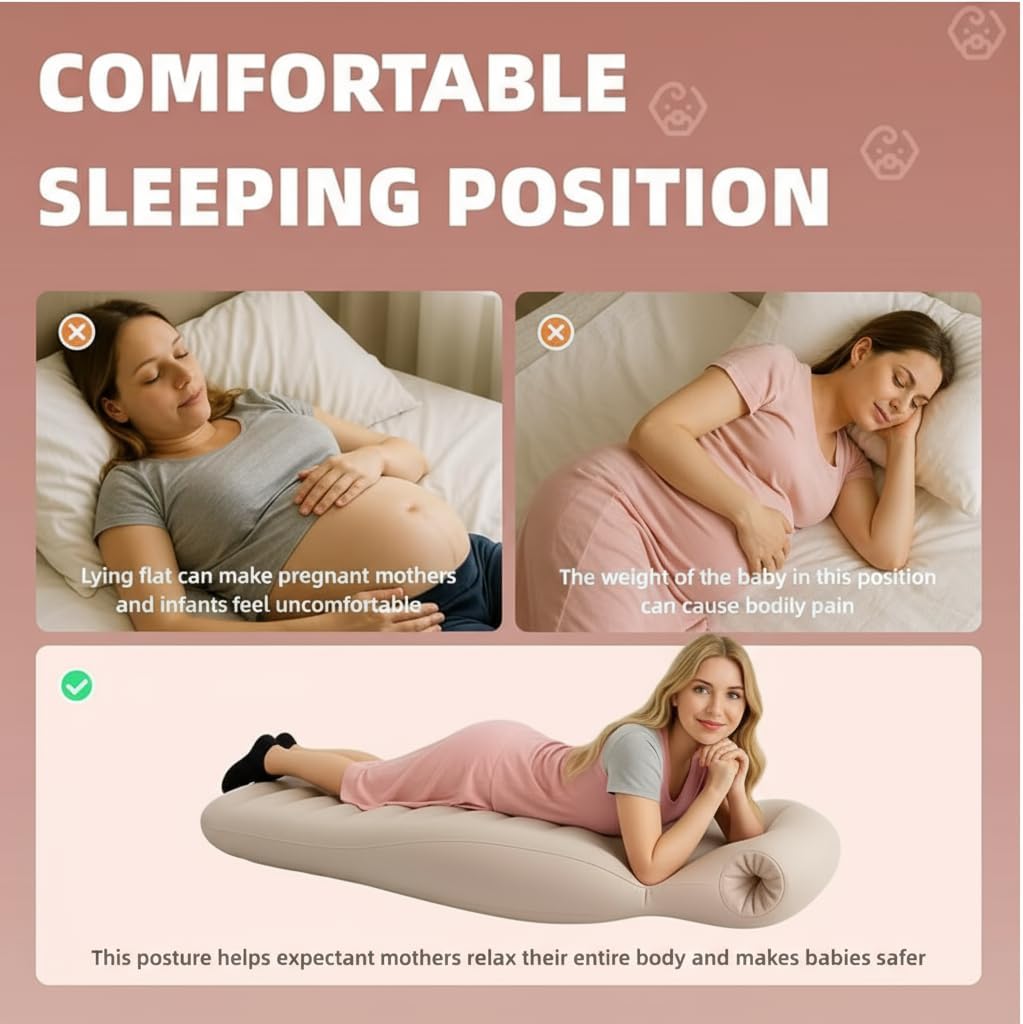 Comfort Pro Inflatable Belly Pillow