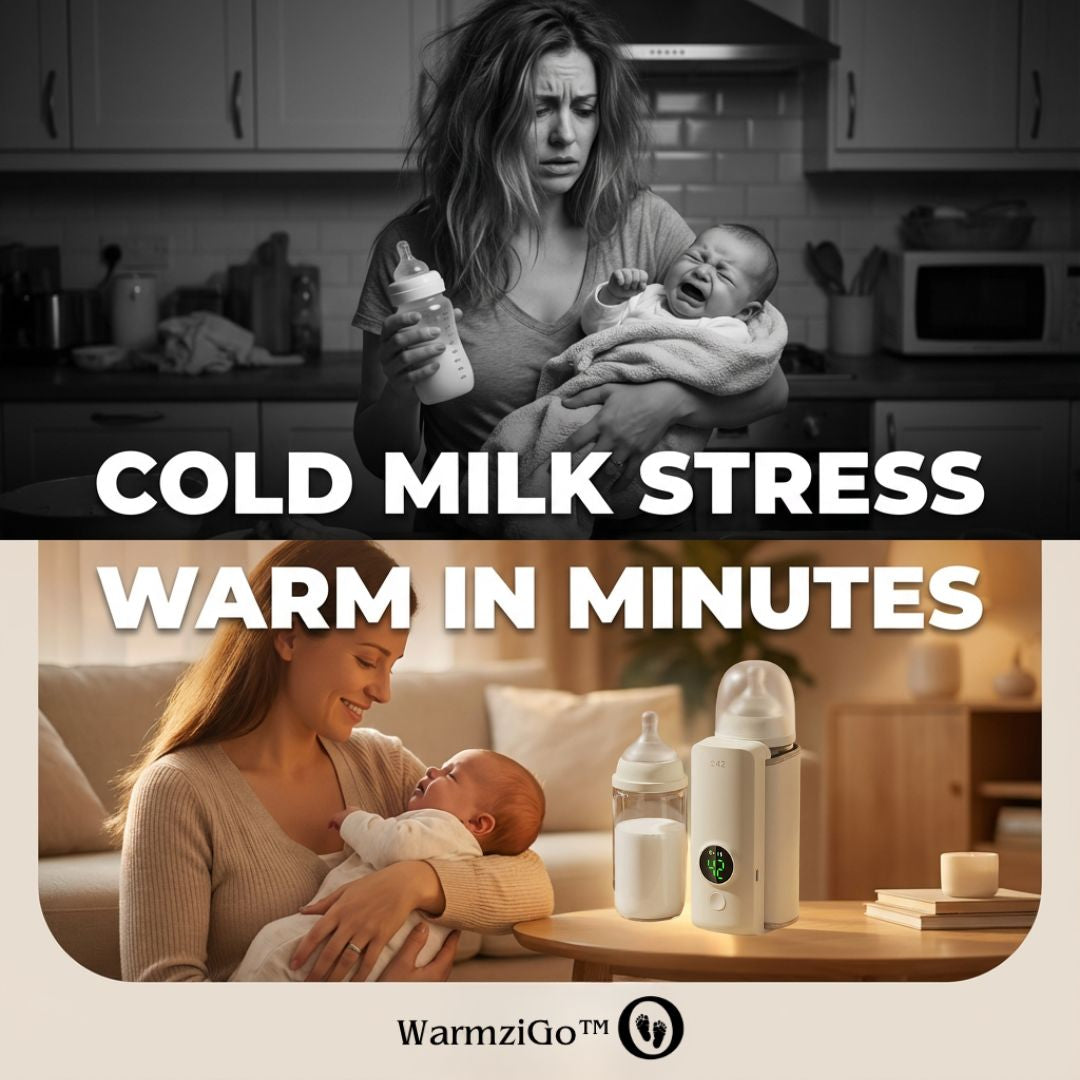 Meet WarmziGo™ - The #1 Portable Baby Bottle Warmer