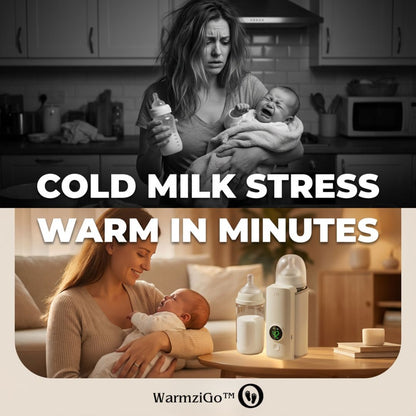 Meet WarmziGo™ - The #1 Portable Baby Bottle Warmer
